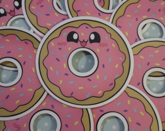 Doughnut Cutie Foodies Original food donut 2in Vinyl sticker