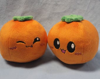 orange fruit plush