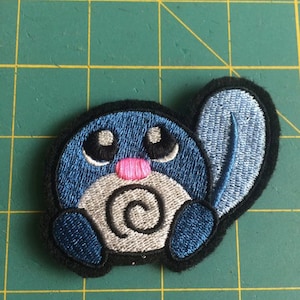 Buy Poliwhirl Patch Pokemon Iron on Patch Sew on Patch Anime