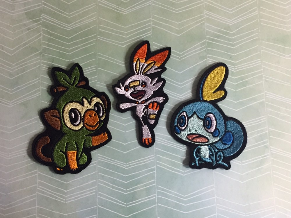 Sword and Shield Starters Scorbunny Grookey Sobble Pokemon