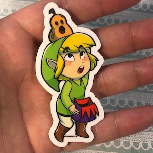 Link Legend of Zelda Inspired 3” Vinyl Sticker