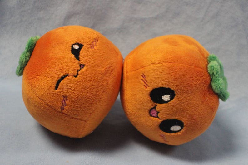 One 1 Orange Cutie Foodies original 4 fruit soft minky Etsy