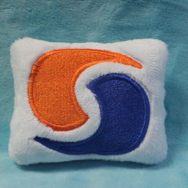 Laundry pod inspired 3.5" soft minky plush with squeaker