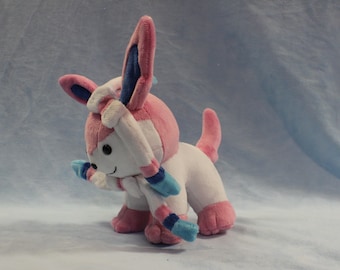 Chibi Sylveon pokemon plushie