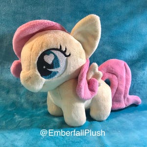 7&quot; Fluttershy My Little Pony chibi handmade plush plushie MADE TO ORDER