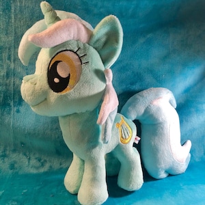 12" Lyra My Little Pony inspired Mlp handmade plush plushie MADE TO ORDER image 1