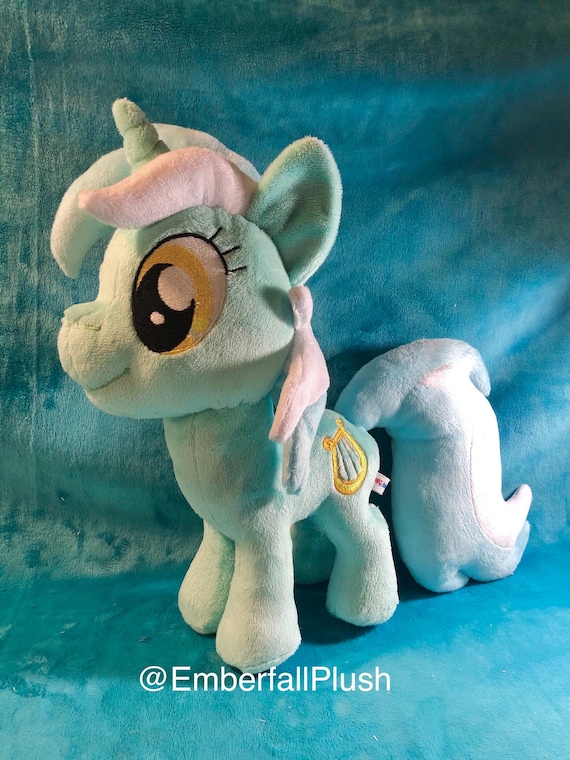 12" Lyra My Little Pony inspired Mlp handmade plush plushie MADE TO ORDER