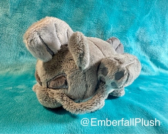 4" Loaf SteelHooves Fallout Equestria My Little Pony chibi handmade stacking plush plushie MADE TO ORDER