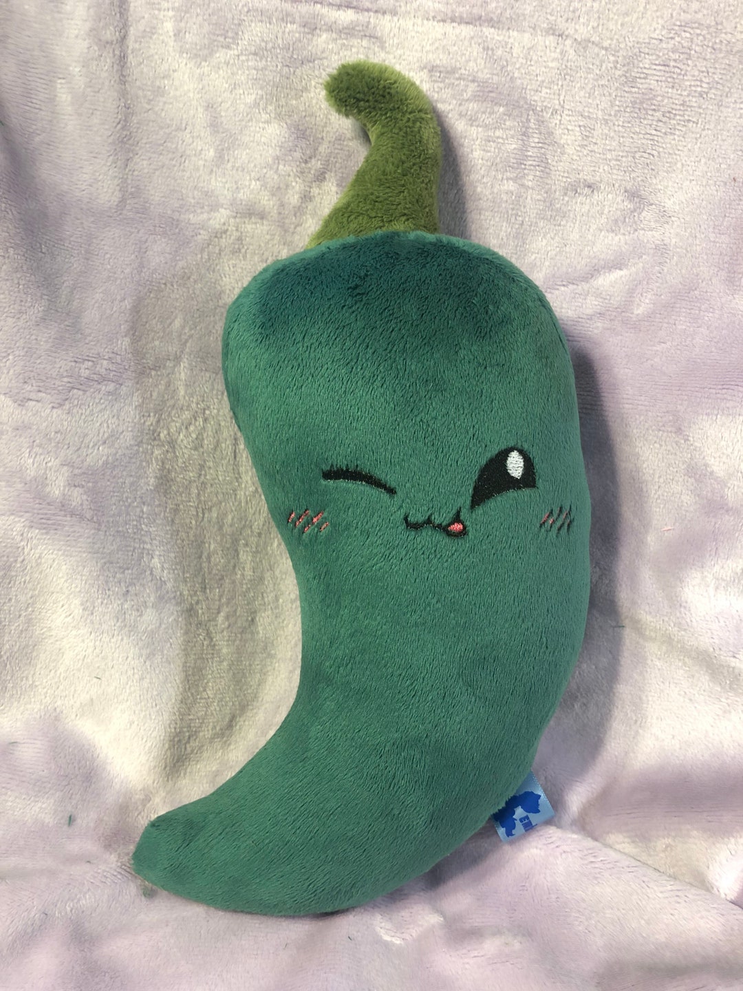 One (1) 10” Jalepeño Hot Spicy Pepper Cutie Foodies Original Soft