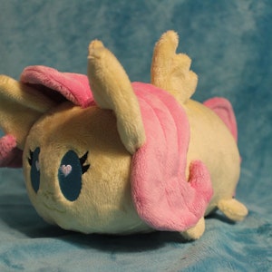 Loaf Baby Fluttershy My Little Pony chibi handmade stacking plush plushie MADE TO ORDER