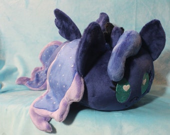 Loaf Princess Luna My Little Pony chibi handmade stacking plush plushie MADE TO ORDER