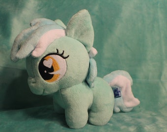 6" Lyra My Little Pony chibi handmade plush plushie MADE TO ORDER