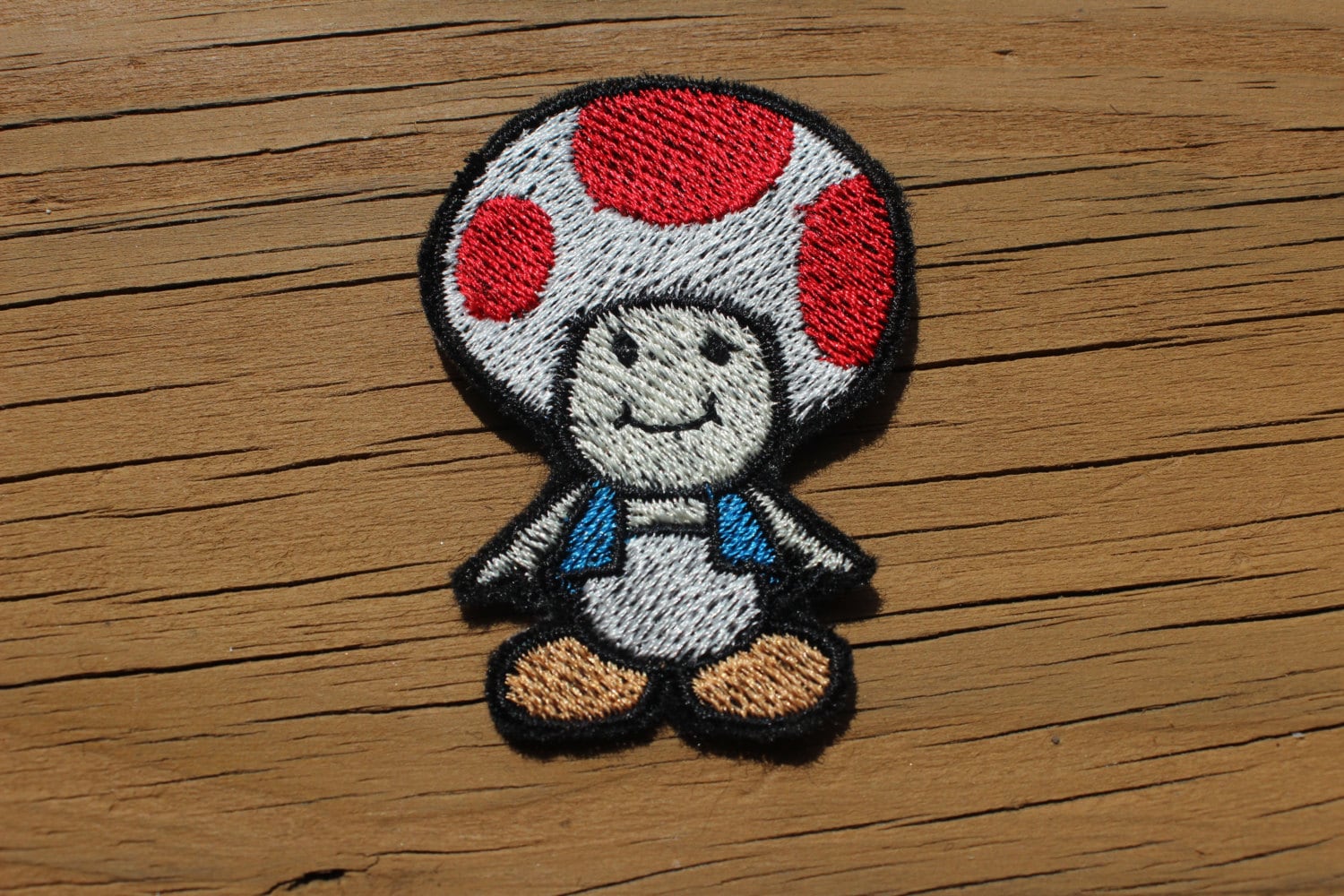 Mario Character Goombas Mushroom Super Mario Iron On Patch Sew on Transfer Badge