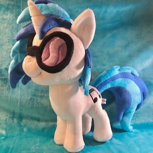 12インチビニールスクラッチマイリトルポニーにインスパイアされたMLP手作りぬいぐるみユニコーンぬいぐるみオーダーメイド