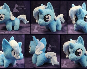 6" Trixie My Little Pony chibi handmade plush plushie MADE TO ORDER
