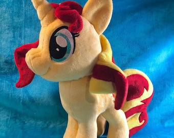 サンセットシマーぬいぐるみ - MLP - オーダーメイドぬいぐるみ