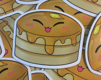Pancake breakfast Cutie Foodies Original 2in Vinyl sticker