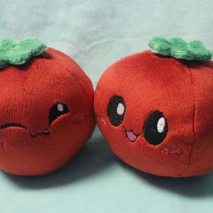 One (1) Tomato Cutie Foodies original 4" food soft minky blob plush