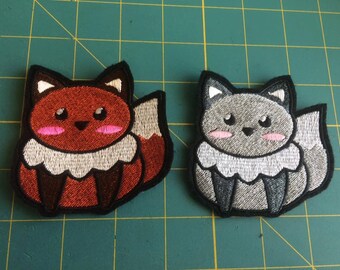 Chibi Fox iron-on patch