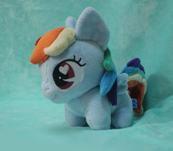 my little pony rainbow dash plush