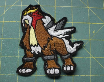 Entei iron-on patch