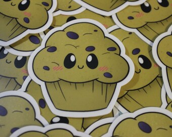 Blueberry Muffin Cutie Foodies Original 2in Vinyl sticker