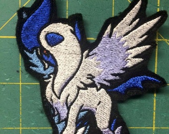 Mega Absol 4.25" iron-on patch