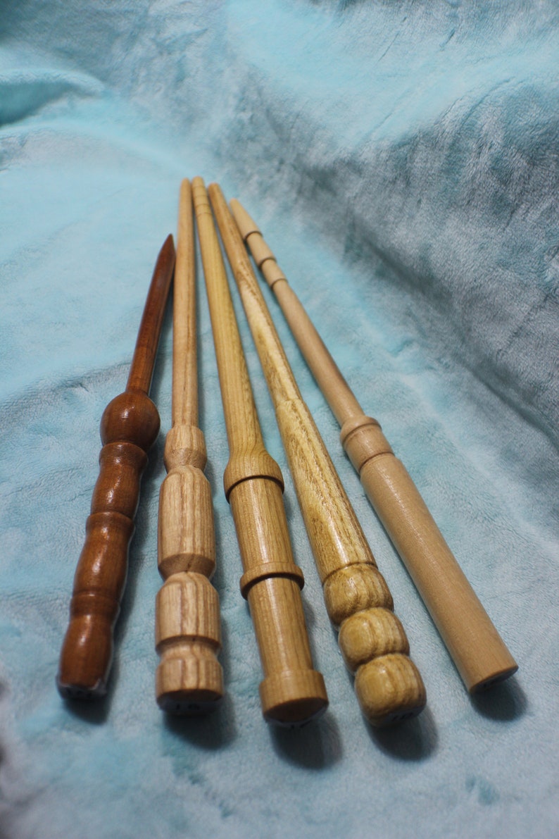 OOAK Handmade Wooden Wands Set 1 cosplay costume wizard wand original