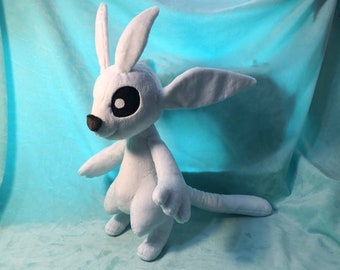Peluche minky de criatura de 30 o 45 cm, hecho a mano e inspirado en Ori  Blind