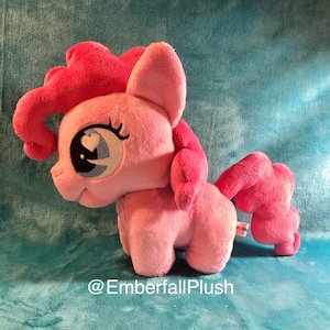 6&quot; Pinkie Pie My Little Pony chibi handmade plush plushie MADE TO ORDER