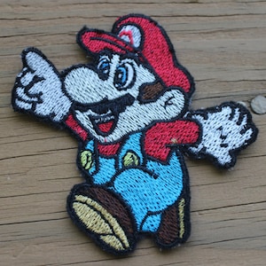 Super Mario iron-on patch