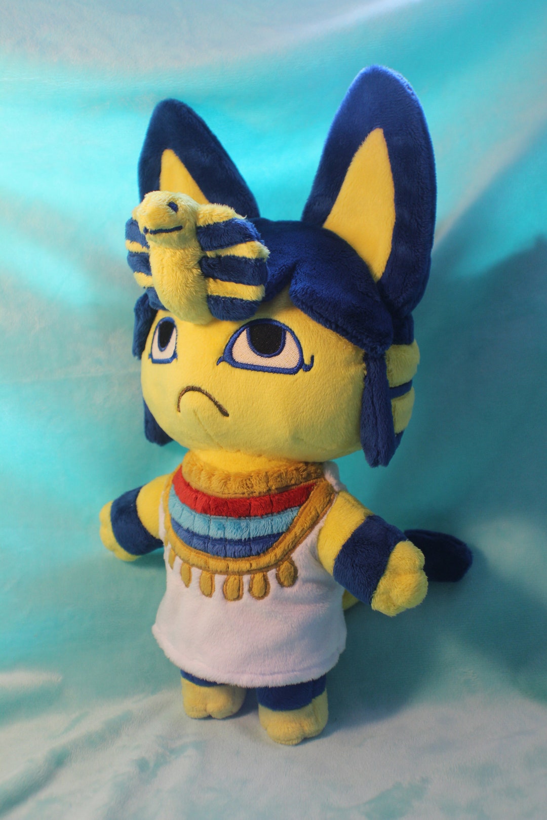 14 Ankha Animal Crossing Inspired Egyptian Cat Kitty Handmade Plushie