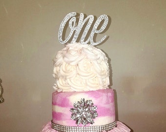 custom swarovski crystal cake