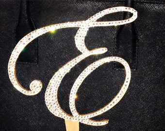 bling cake topper etsy