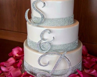 custom swarovski crystal cake