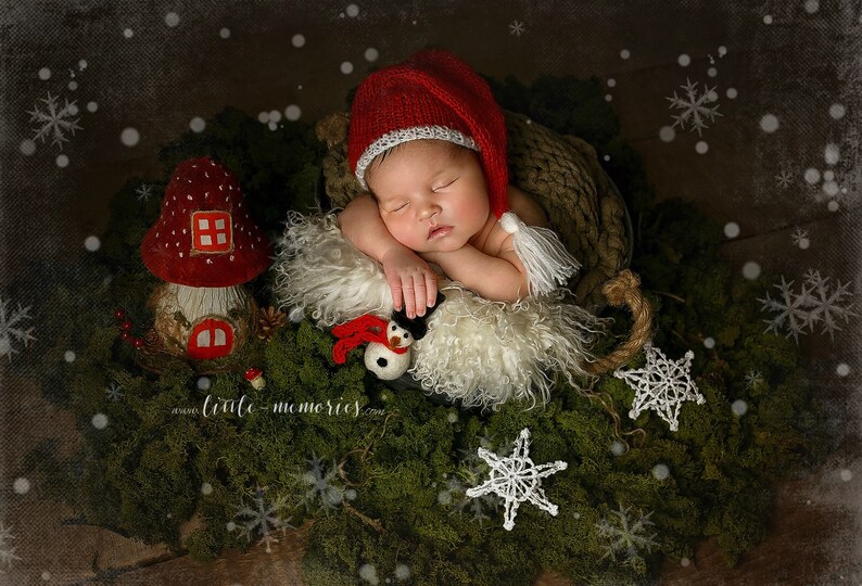 Christmas Santa Newborn Hat Christmas Hat Newborn - Etsy