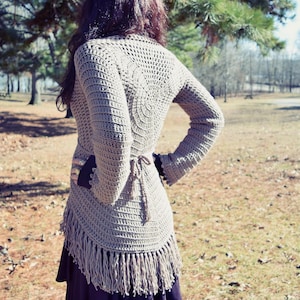Häkelanleitung: Spiralpullover / Einfaches Häkelmuster für Frühling oder Herbst / Einfaches Häkelmuster