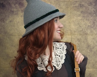 Crochet Hedge Witch Hat Pattern: Slouchy Boho Style (1 Digital File)