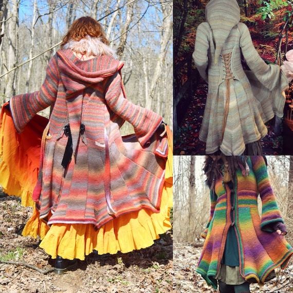 Crochet clearance elf coat
