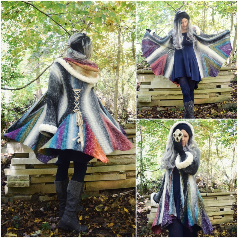 Crochet PATTERN Priestess Coat / Tunisian Crochet Pattern Etsy UK