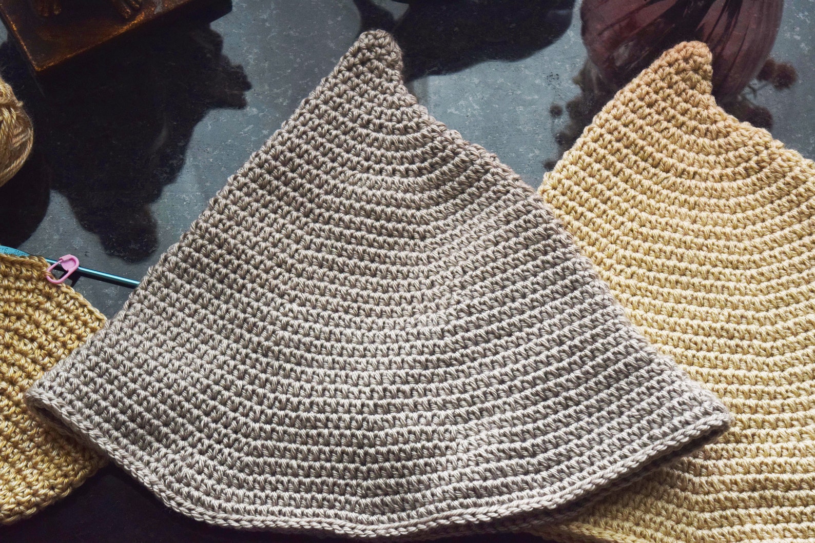 Crochet PATTERN Hedge Witch Hat / Cute Witch Hat / Slouchy Etsy