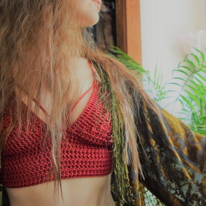 Crochet Bralette Pattern: Basic & Curvy Tutorial, Made to Measure (PDF Download) image 10