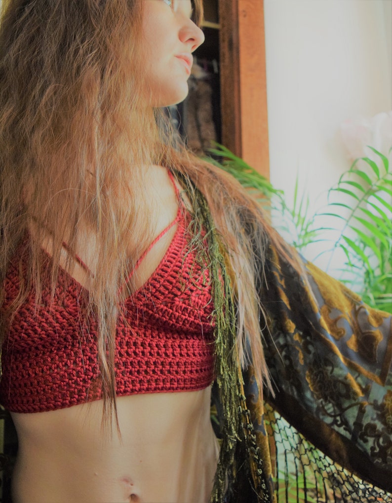 Crochet Bralette Pattern: Basic & Curvy Tutorial, Made to Measure (PDF Download) image 10