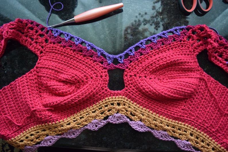 Crochet PATTERN: Acanthus Top / Comfortable Crochet Summer Top | Etsy