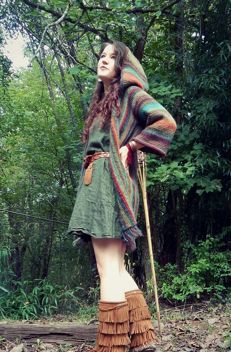 Crochet PATTERN Shaman Coat / Detailed Tunisian Crochet Etsy