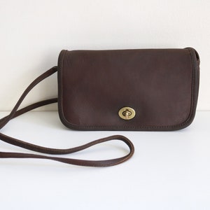 Coach Brown Dinky Penny Bag