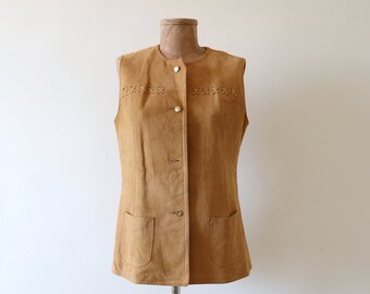 Soft Suede Leather Vest