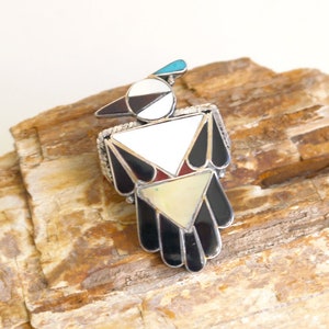 Zuni Inlay Thunderbird Bolo