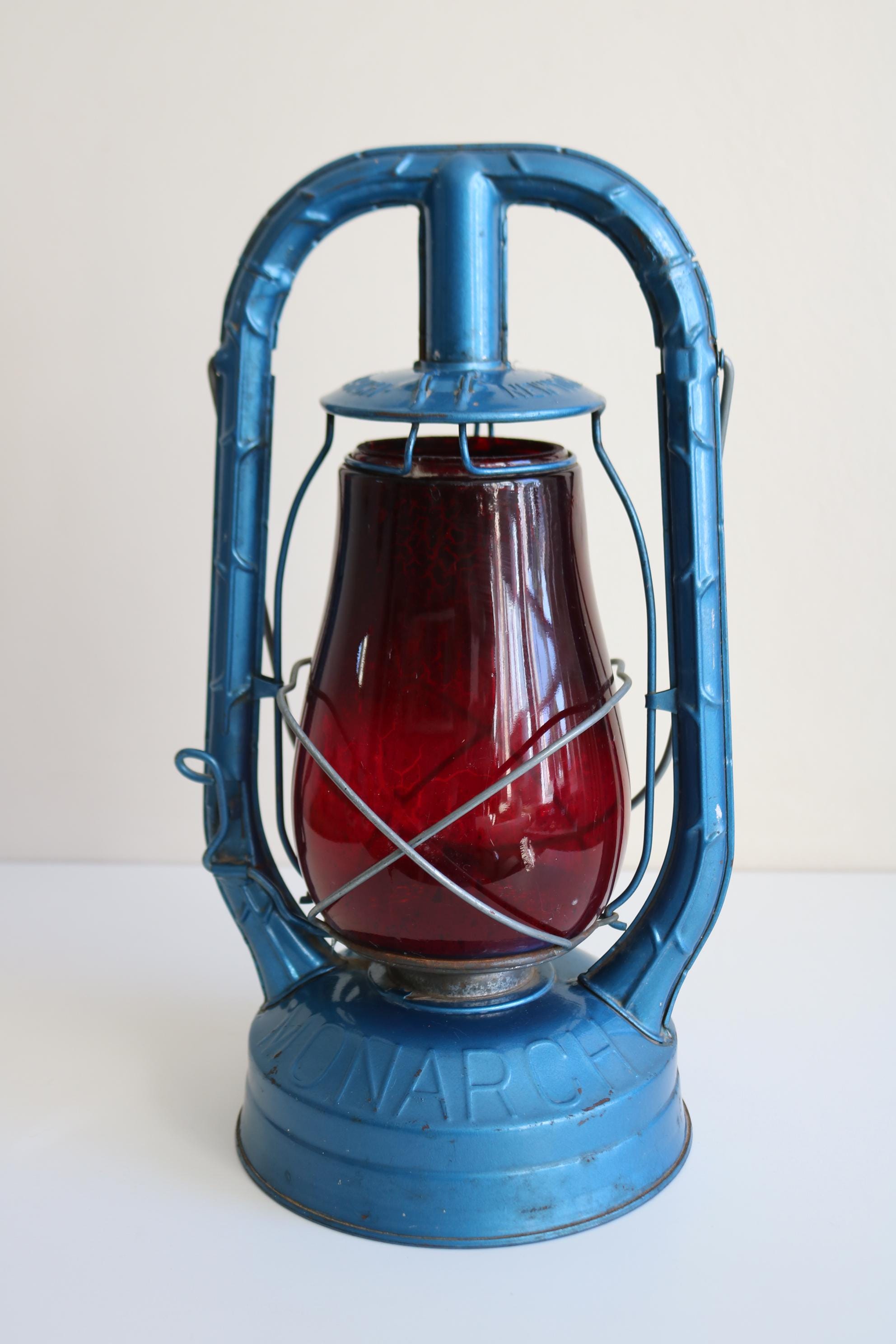 ヴィンテージ デイツ モナーク レッド グローブ ブルー ランタン