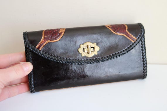 Rabbit Tooled Leather Wallet - image 3